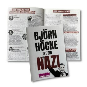 Flyer S "Björn Höcke ist ein Nazi"