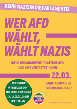 Flyer S - Rheinland-Pfalz - Landtagswahlen