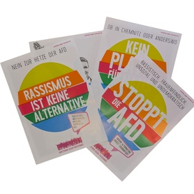 A3-Plakate XS gegen die AfD